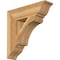 Ekena Millwork Legacy Traditional Rough Sawn Bracket, Western Red Cedar, 6"W x 24"D x 24"H BKT06X24X24LEC01RWR - alternate 1